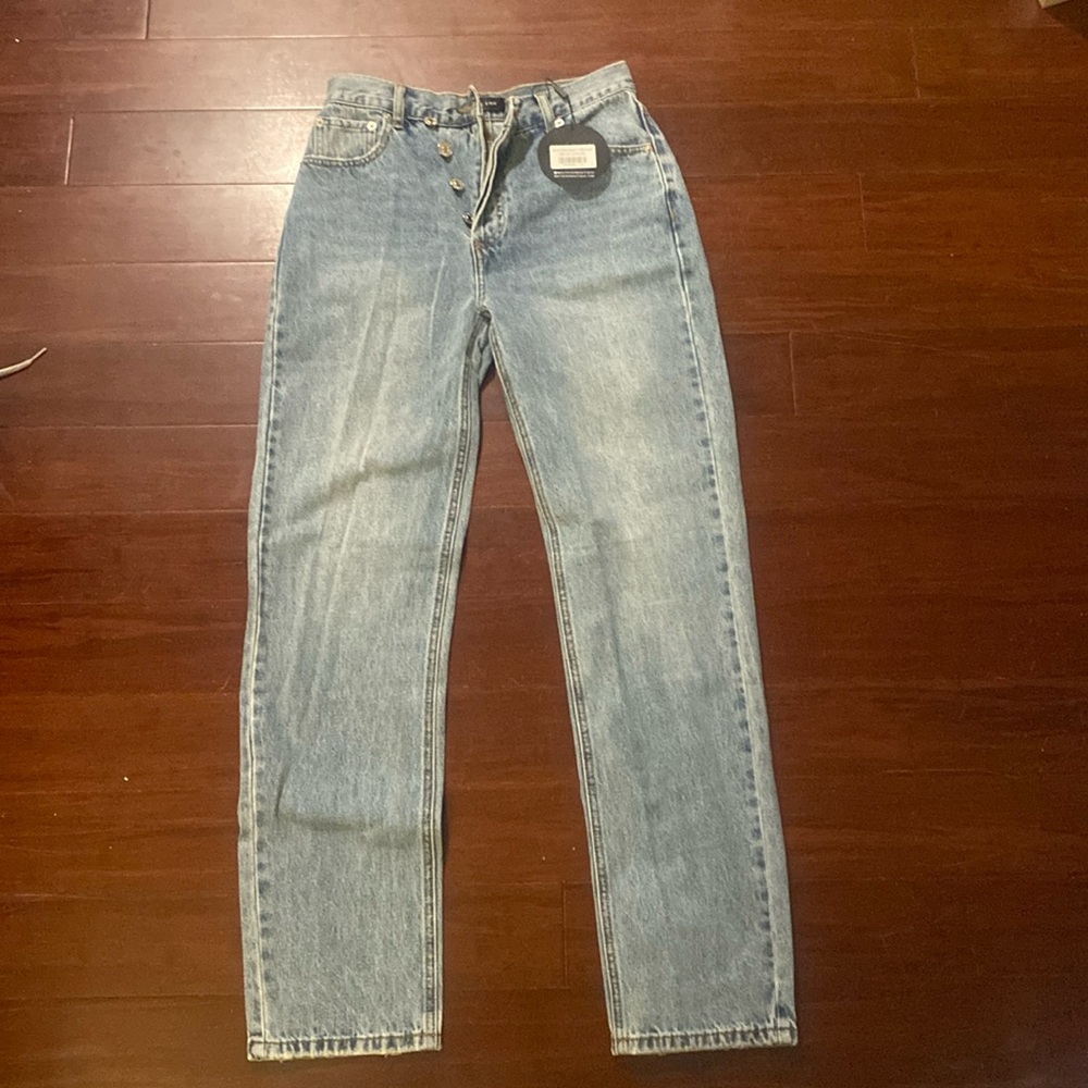 White fox jeans